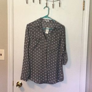 EXPRESS Portofino button up NWT sz M